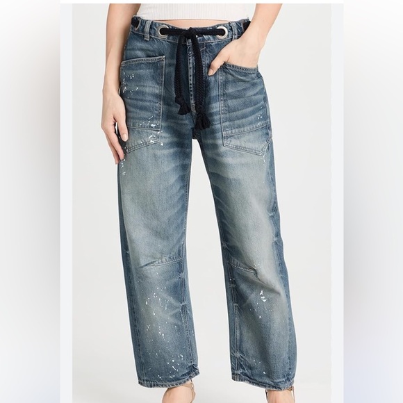 Free People Denim - Free people moxie pull on barrel jeans